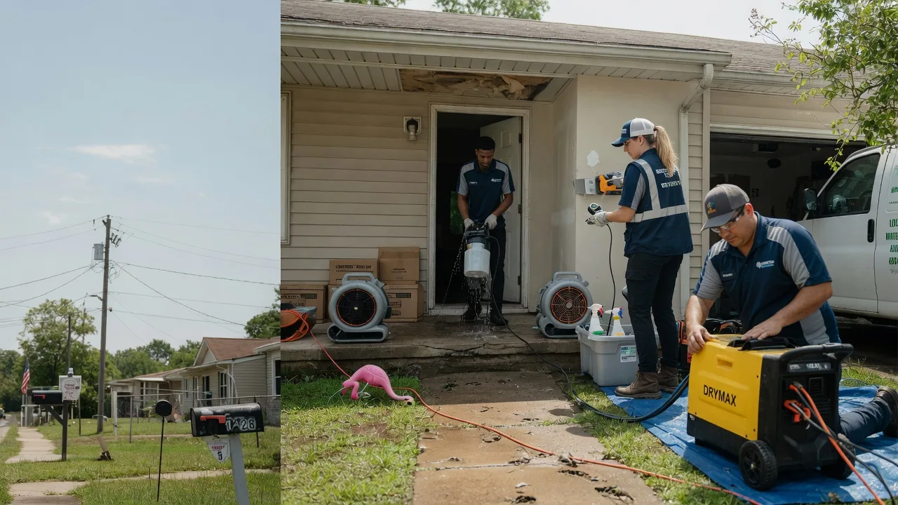 Storm Damage Water Removal in Devol, OK near me